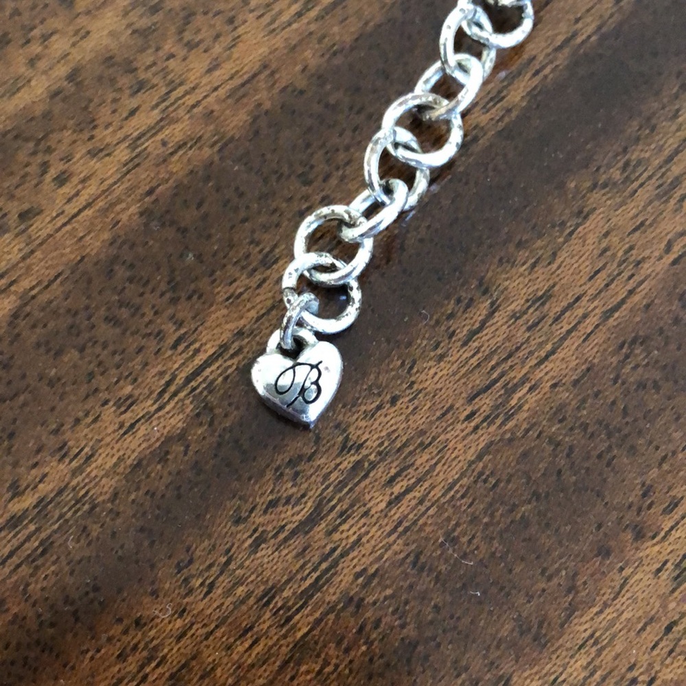 Brighton Divinity Reversible Rhinestone Heart Nec… - image 6